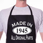 Made In 1945 80th Birthday BBQ Cooking Funny Novelty Apron