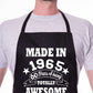 60th Birthday Made In 1965 BBQ Cooking Funny Novelty Apron