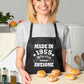 70th Birthday Made In 1955 BBQ Cooking Funny Novelty Apron