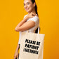 Be Patient I Have Dementia Tote Bag Mental Health Awareness Ladies Shopper