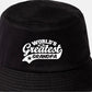 Bucket Hat Greatest Grandpa Birthday Father's Day Present Gift For Him