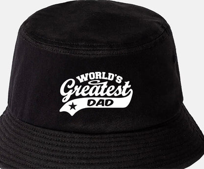 Bucket Hat Greatest Dad Birthday Father's Day Present Gift For Him
