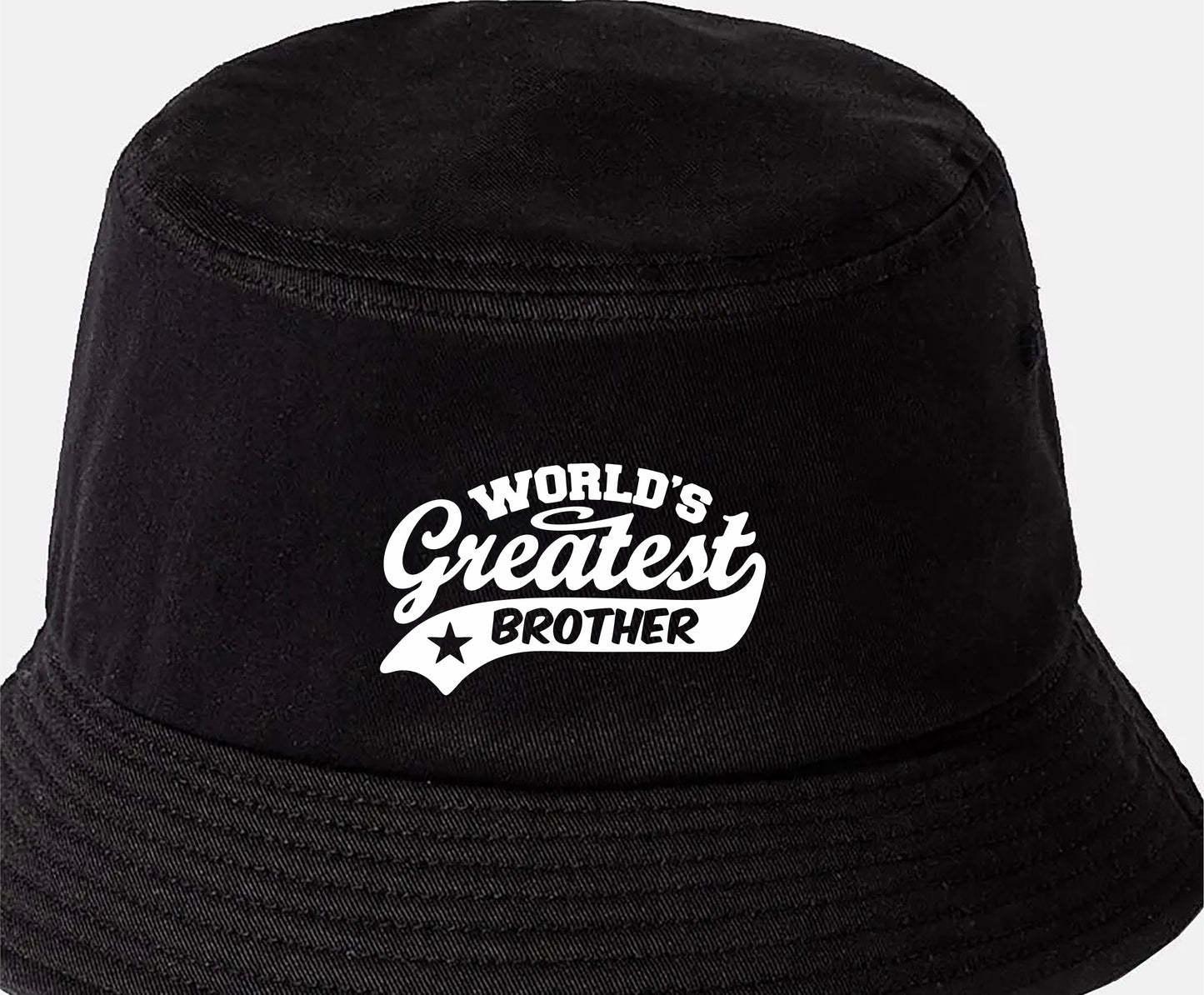 Bucket Hat Greatest Brother Birthday Father's Day Present Gift For Him