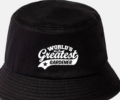 Bucket Hat Greatest Gardener Birthday Gardening Gift For Her Gift for Him