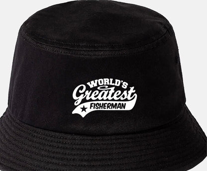 Bucket Hat Greatest Fisherman Birthday Anglers Gift For Her Gift for Him