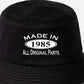 Made in 1985 40th Birthday Bucket Hat Age 40 Gift For Men & Ladies