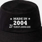 Totally Awesome Made In 2003 Bucket Hat 21st Birthday Age 21 Men & Ladies