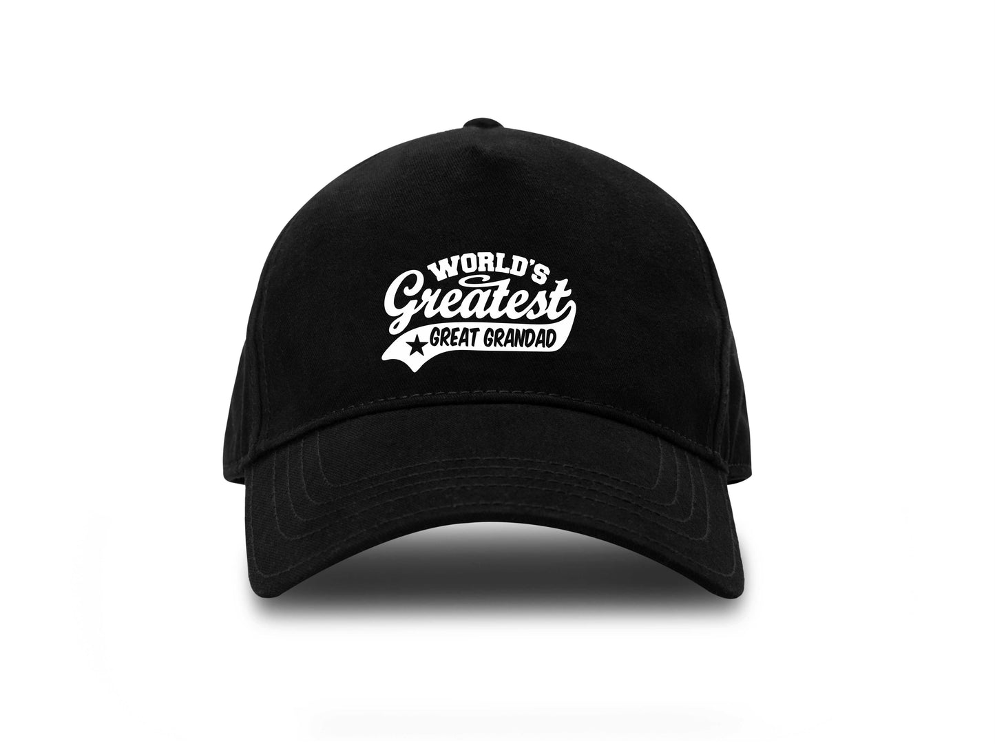 Baseball Cap Greatest Great Grandad Gift For Men Present Fathers Day Birthday