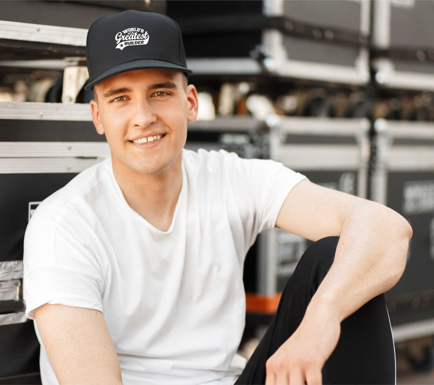 Baseball Cap Greatest Builder Birthday Present Gift For Him Gift For Her