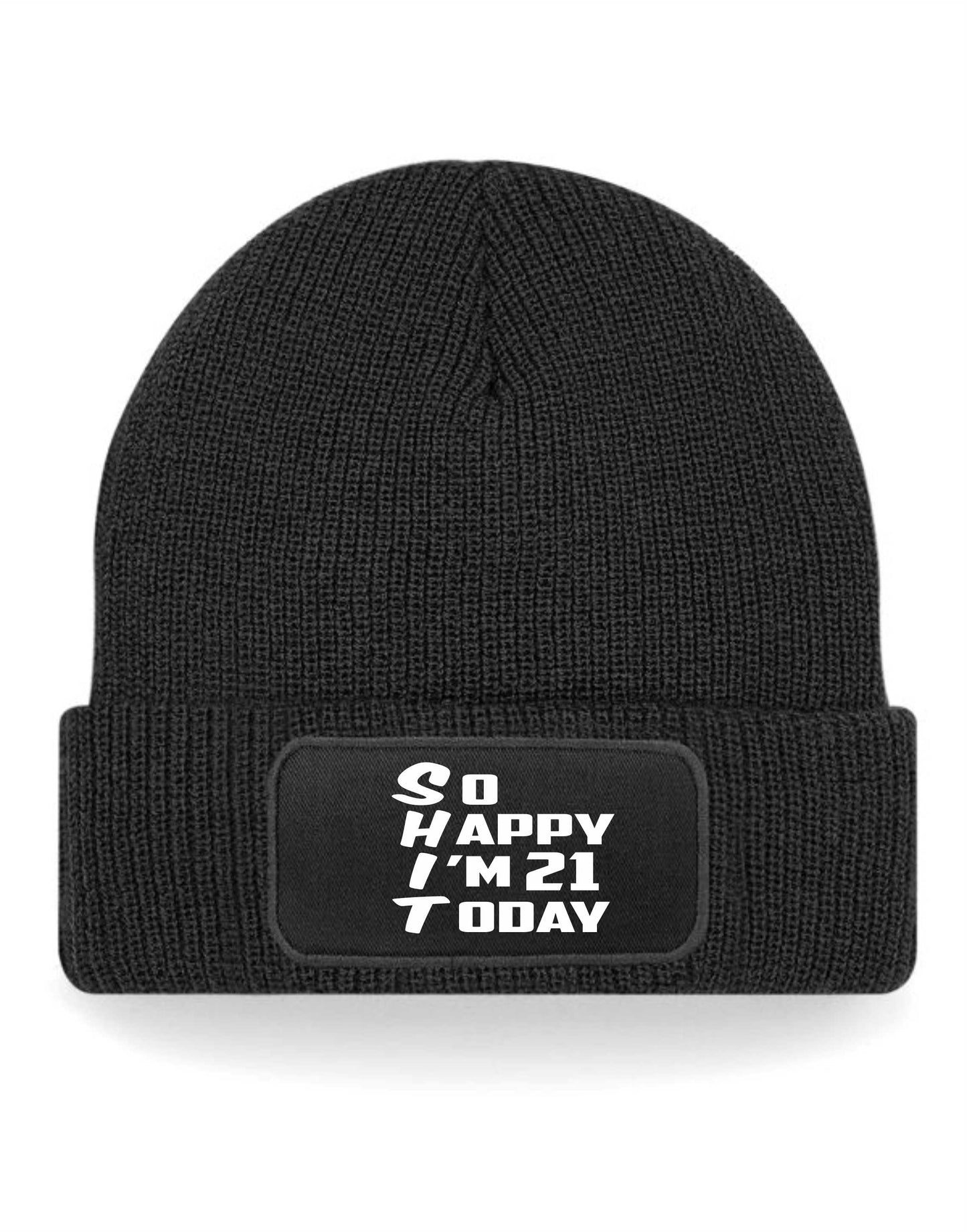 Beanie Hat Funny 21st Birthday Gift For Men & Ladies 21 Year Old Present