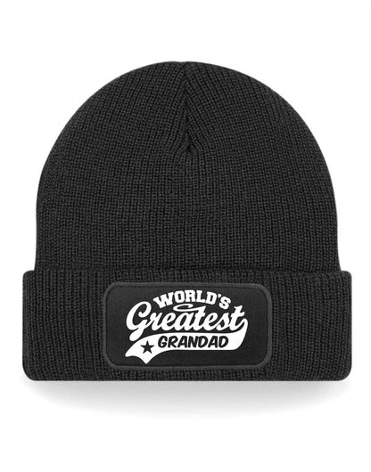 Beanie Hat Greatest Grandad Gift For Men Birthday Present Fathers Day