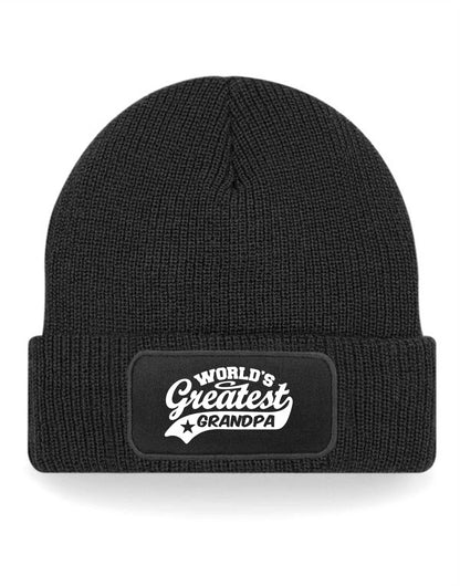 Beanie Hat Greatest Grandpa Gift For Men Birthday Present Fathers Day