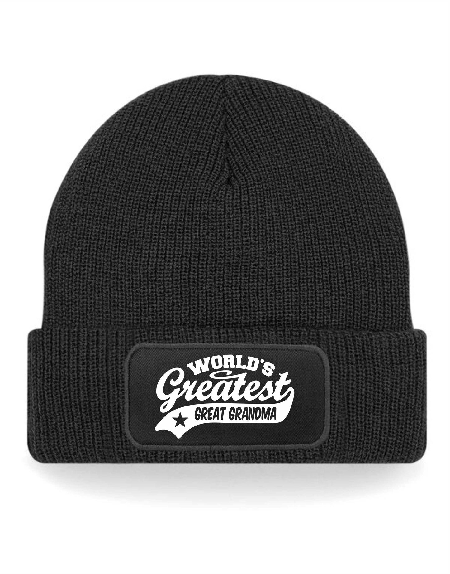 Beanie Hat Greatest Great Grandma Gift For Ladies Birthday Present Mothers Day