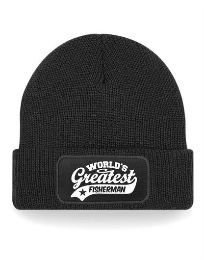 Beanie Hat Greatest Fisherman Gift For Ladies & Men Birthday Present