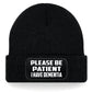 Be Patient I Have Dementia Beanie Hat Mental Health Awareness Men & Ladies