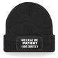 Be Patient I Have Tourettes Beanie Hat Mental Health Awareness Men & Ladies