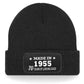 70th Birthday Made In 1955 Beanie Hat Gift for 70 Year Old For Men & Ladies