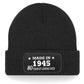 80th Birthday Made In 1945 Beanie Hat Gift for 80 Year Old For Men & Ladies