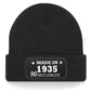 90th Birthday Made In 1935 Beanie Hat Gift for 90 Year Old For Men & Ladies