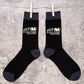 Evolution Of Welsh Rugby Men's Novelty Socks Black Funny Wales Gift for Men