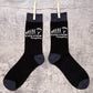 Evolution Of Paragliding Funny Men's Black Novelty Socks Birthday Gift