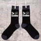 The Grandfather Funny Men's Black Novelty Socks Birthday Gift For Grandad's