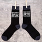Who Knew 30 Men's Black Funny Socks Novelty 30th Birthday Gift