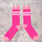 Keep Calm & Walk German Pointer Ladies Pink Novelty Socks Dog Lover Gift