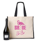 Flamingo Bride To Be Tote Bag Wedding Hen Party Idea Ladies Canvas Shopper