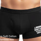 Warning Grumpy Old Git Cotton Supersoft Bamboo Boxer Shorts Funny Gift
