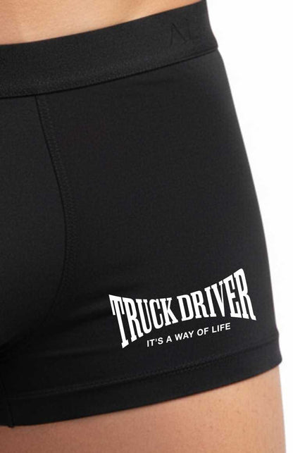 Truck Driver Its A Way Of Life Supersoft Bamboo Boxers HGV Gift