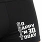 30th Birthday So Happy I'm 30 Today Bamboo Boxer Shorts Funny Gift