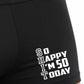 So Happy I'm 50 Today Bamboo Boxer Shorts Funny 50th Birthday Gift