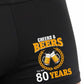 Supersoft Bamboo Boxer Shorts Fun Gift 80th Birthday Cheers And Beers