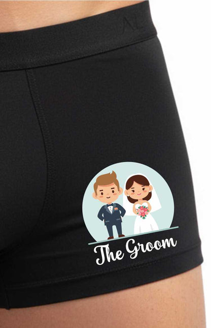The Groom Bamboo Boxer Shorts Funny Wedding Gift Groom To Be