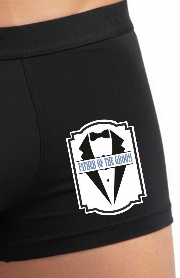Bamboo Boxer Shorts Father Of The Groom Funny Wedding Gift