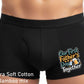 Our First Father's Day Bamboo Cotton Boxer Shorts New Dad Gift Him