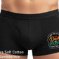 Dad And Stepdad I Rock Both Cotton Bamboo Boxer Shorts Gift