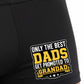 Promoted To Grandad Father's Day Cotton Bamboo Boxer Shorts Funny Gift