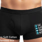 Father's Day Eat Sleep Padel Birthday Gift Black Boxer Shorts Mens