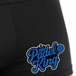 The Padel King Black Men's Bamboo Boxer Shorts Father's Day Birthday Gift