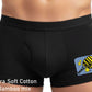 Father's Day Pickleball Birthday Gift Black Boxer Shorts Mens