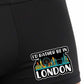 I'd Rather Be In London Boxer Shorts Mens Black Fun Gift For Men