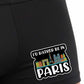 I'd Rather Be In Paris Boxer Shorts Mens Black Fun Gift For Men