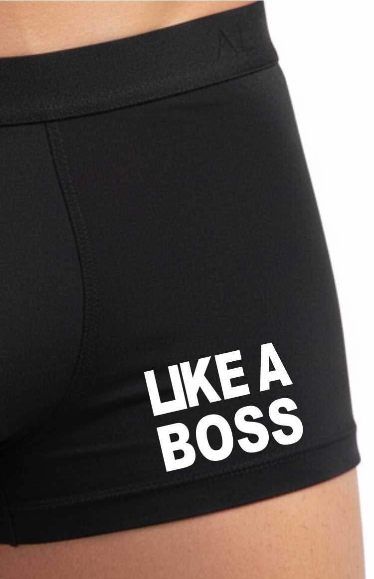 Funny Boss Gift For Him Bamboo Boxer Shorts The Boss