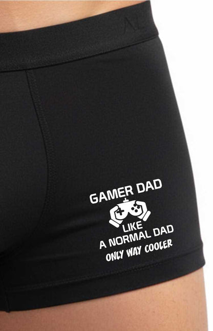 Bamboo Cotton Boxer Shorts Gamer Dad Funny Birthday Mens Gift