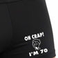 Oh Crap I'm 70 Bamboo Men's Boxers 70th Birthday Gift