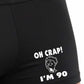 Oh Crap I'm 90 Bamboo Men's Boxers 90th Birthday Gift