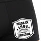 40th Birthday Made In 1986 Totally Awesome Bamboo Men's Boxers Gift