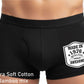 50th Birthday Made In 1976 Totally Awesome Bamboo Men's Boxers Gift